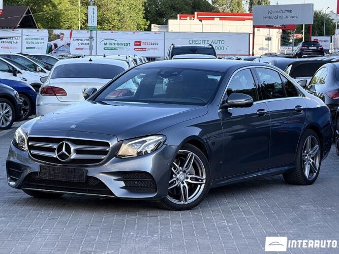 Mercedes E 220 2016 doar la InterAuto