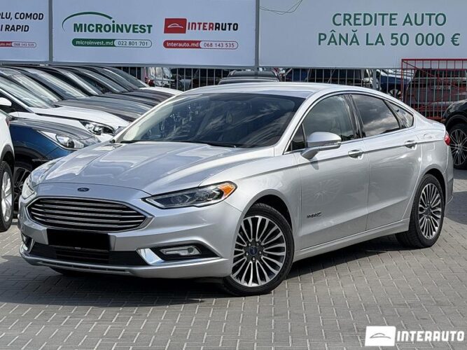 Ford Fusion 2017 doar la InterAuto