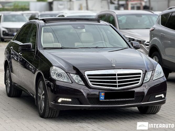 Mercedes E 220 34 mercedes E 220 2009