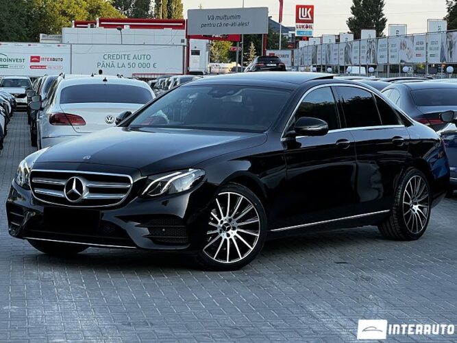 Mercedes E 220 2017 doar la InterAuto