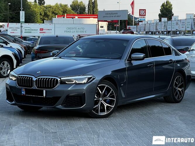 BMW 530e 2021 doar la InterAuto