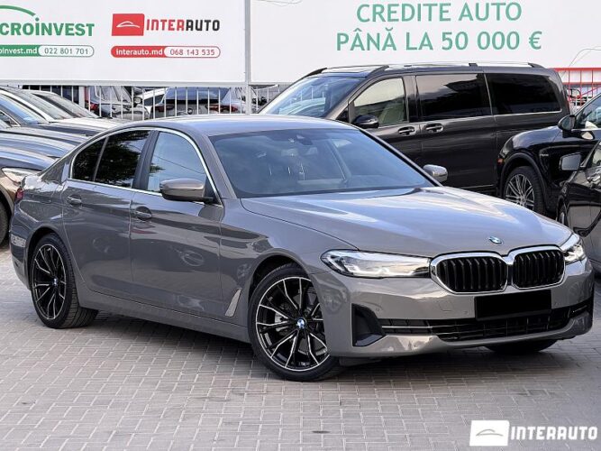 BMW 520 2021 doar la InterAuto