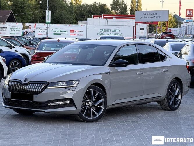 Skoda Superb 2020 doar la InterAuto