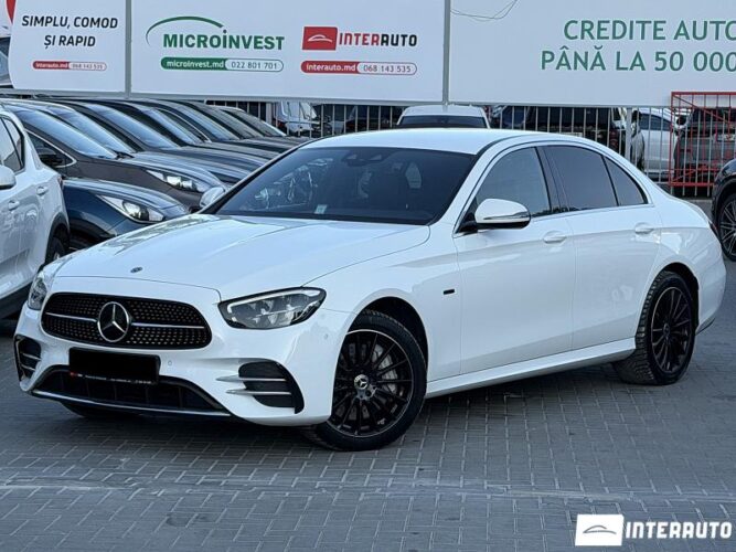 Mercedes E 300de 2021 doar la InterAuto