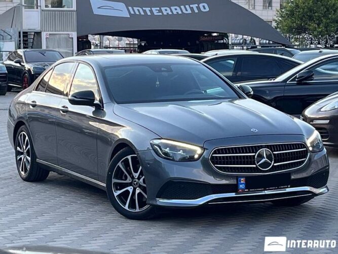 Mercedes E 220 2020 doar la InterAuto