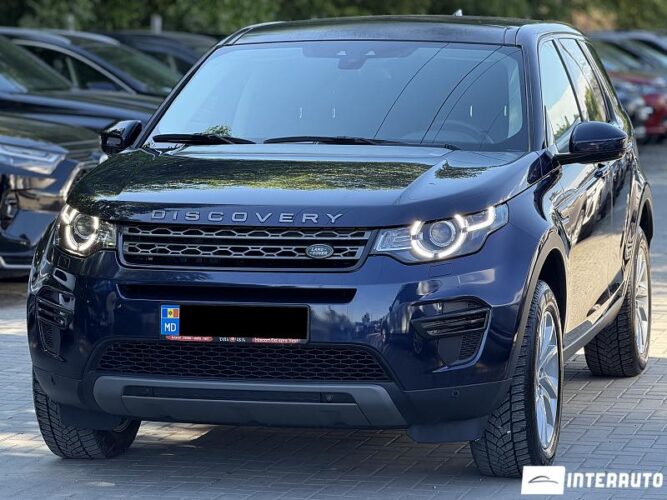 Land Rover Discovery Sport 2017 doar la InterAuto