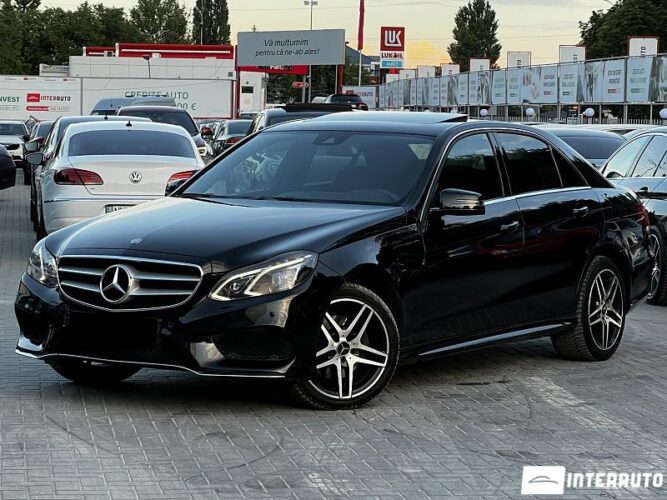 Mercedes E 220 2014 doar la InterAuto