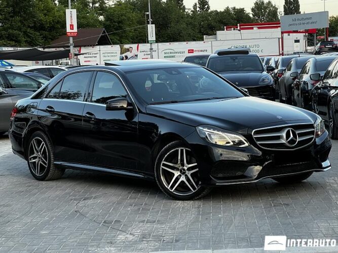 Mercedes E 220 32 mercedes E 220 2014