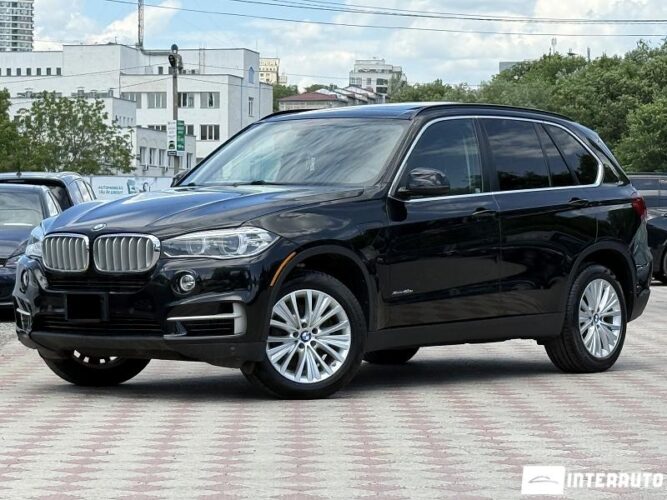 BMW X5 4.0e 2016 doar la InterAuto