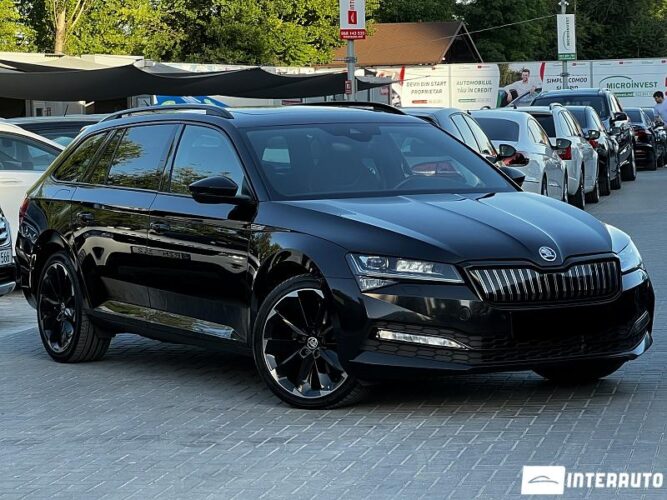 Skoda Superb 2020 doar la InterAuto