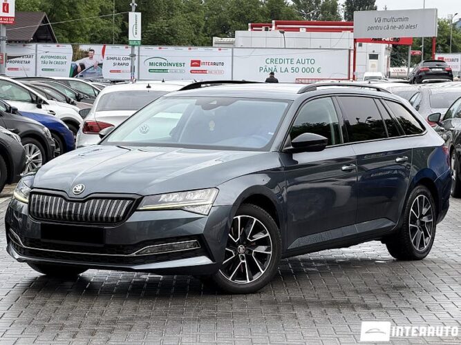 Skoda Superb 2021 doar la InterAuto