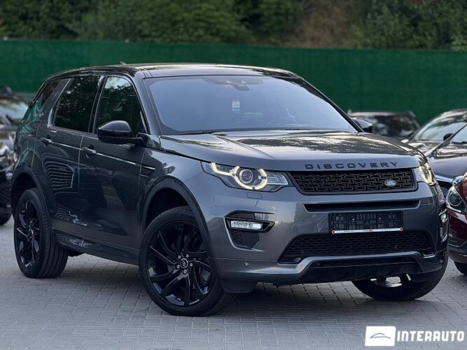 Land Rover Discovery Sport 2018 doar la InterAuto