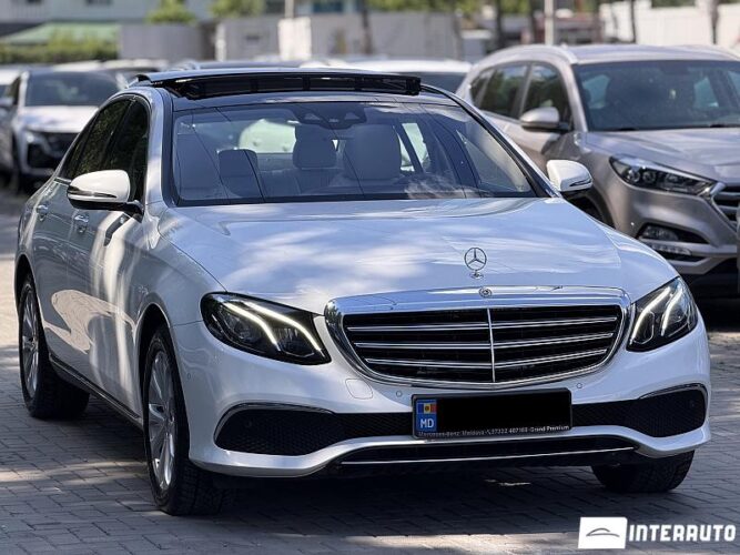Mercedes E 220 32 mercedes E 220 2017