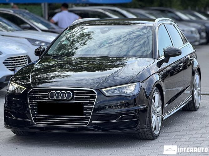 Audi A3 E-tron 2015 doar la InterAuto