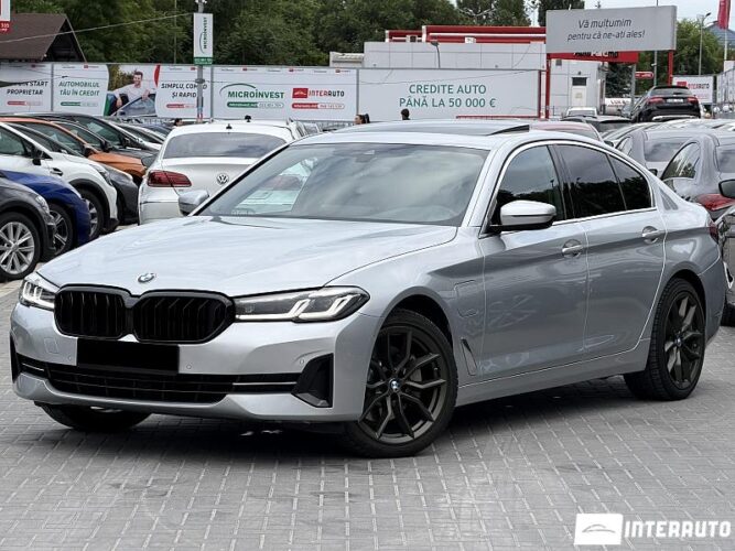BMW 530e 2021 doar la InterAuto