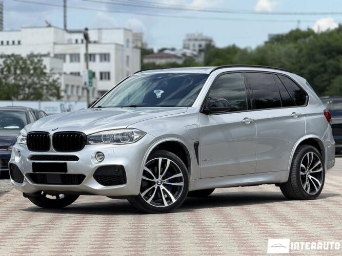 BMW X5 4.0e 2015 doar la InterAuto