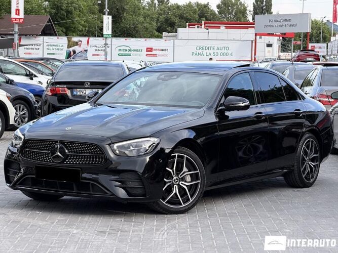 Mercedes E 350 2020 doar la InterAuto