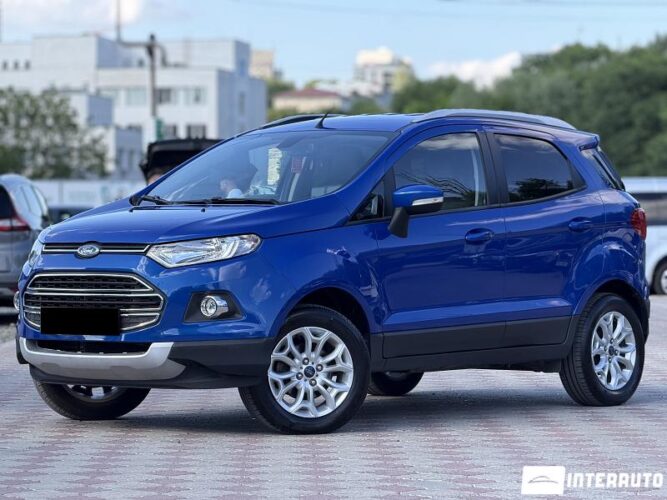 Ford Ecosport 2017 doar la InterAuto