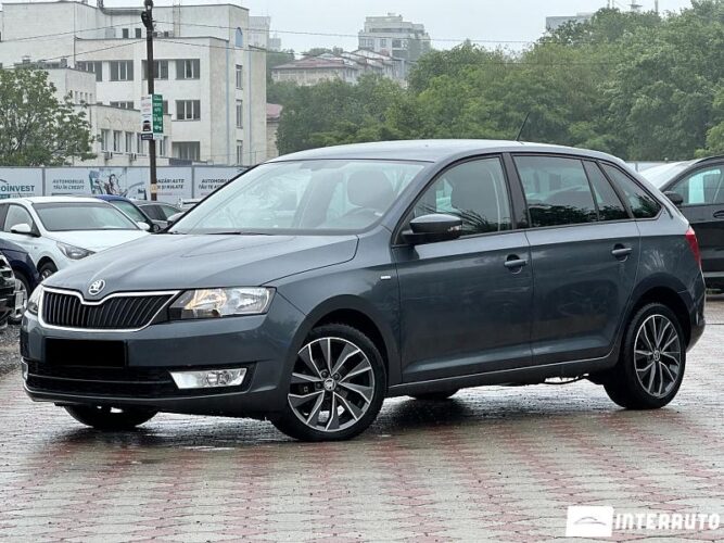 Skoda Rapid 2017 doar la InterAuto