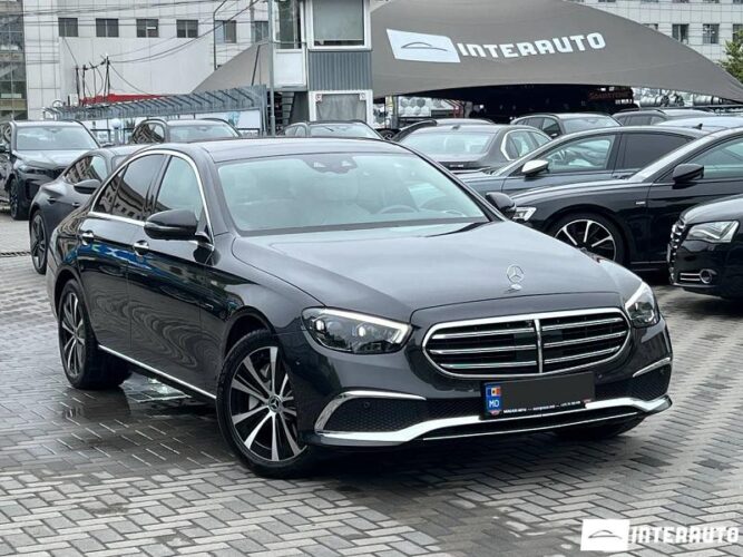 Mercedes E 300de 2021 doar la InterAuto