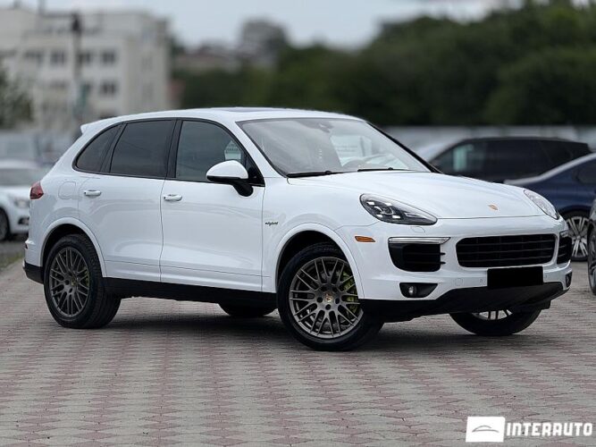 porsche Cayenne S Hybrid 2017
