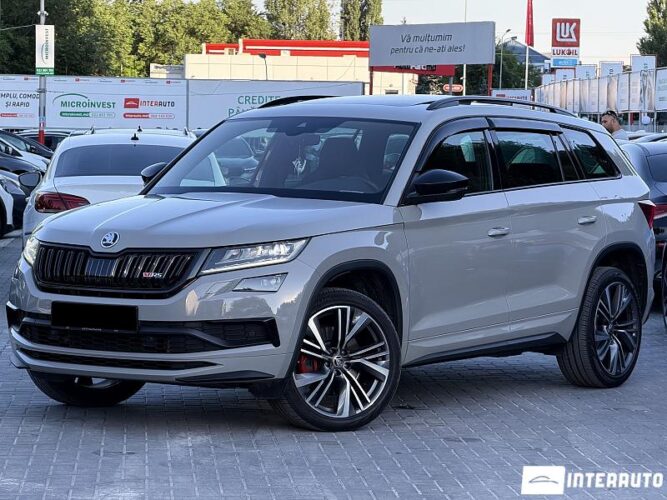 Skoda Kodiaq RS 2020 doar la InterAuto