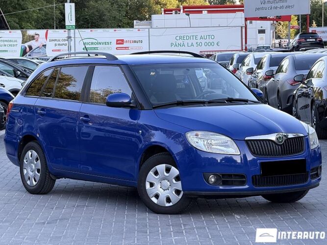 Skoda Fabia 2009 doar la InterAuto