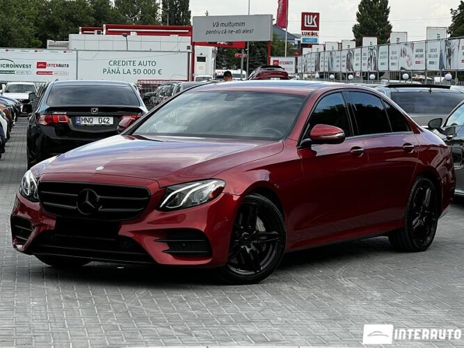 Mercedes E 300 2016 doar la InterAuto