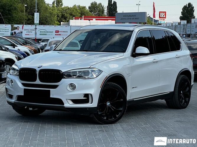 BMW X5 4.0e 2016 doar la InterAuto