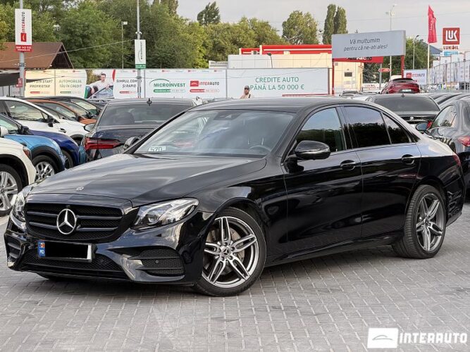 Mercedes E 200 2019 doar la InterAuto