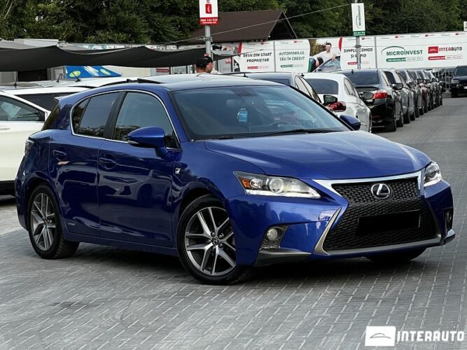 Lexus CT 200h 2015 doar la InterAuto