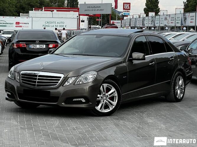 Mercedes E 220 2010 doar la InterAuto