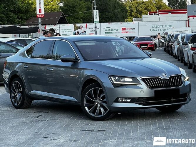 Skoda Superb 2017 doar la InterAuto