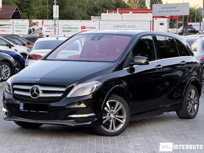 Mercedes B 250E 2017 doar la InterAuto