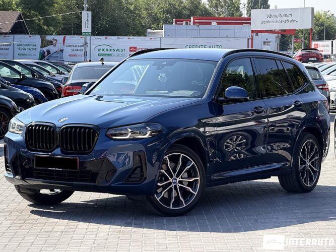 BMW X3 3.0e 2022 doar la InterAuto