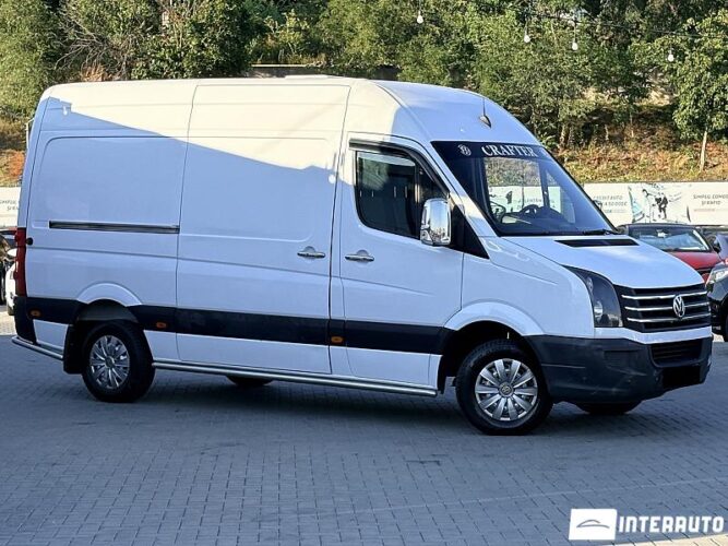 Volkswagen Crafter 2016 doar la InterAuto