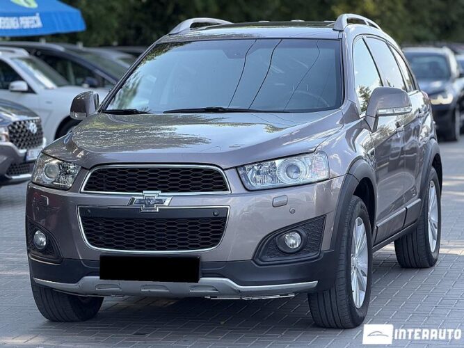 Chevrolet Captiva 2013 doar la InterAuto
