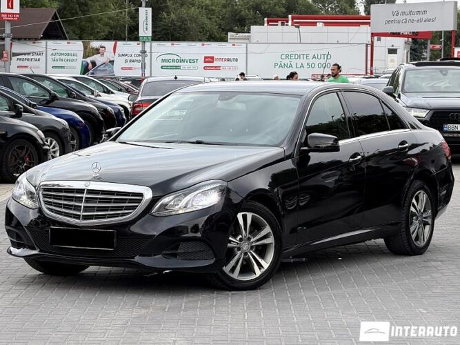 Mercedes E 200 2016 doar la InterAuto