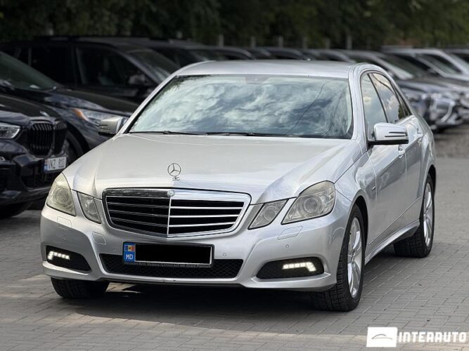 Mercedes E 220 2010 doar la InterAuto