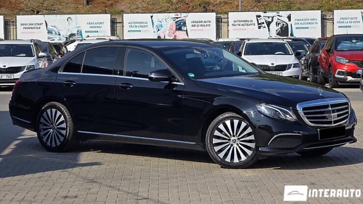 Mercedes E 200 2017 doar la InterAuto