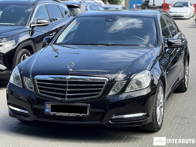 Mercedes E 220 2010 doar la InterAuto