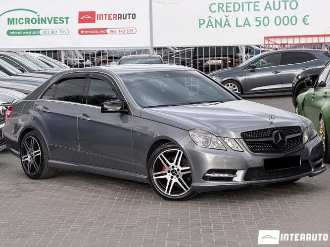 Mercedes E 220 2012 doar la InterAuto