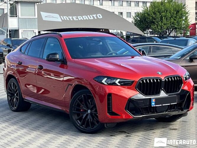 BMW X6 4.0i 2024 doar la InterAuto