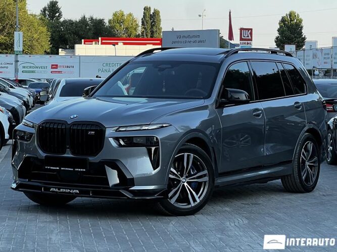 BMW X7 4.0d 2023 doar la InterAuto
