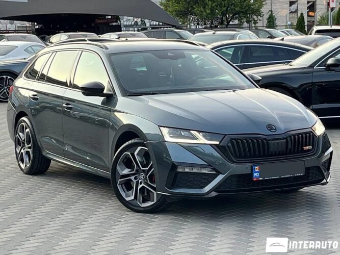 Skoda Octavia RS 2021 doar la InterAuto