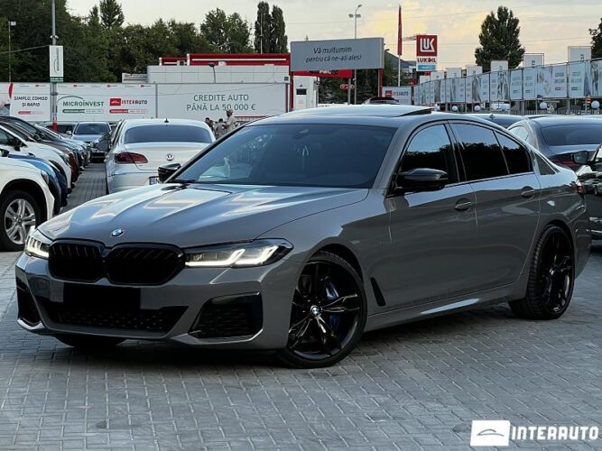 BMW 550 2022 doar la InterAuto