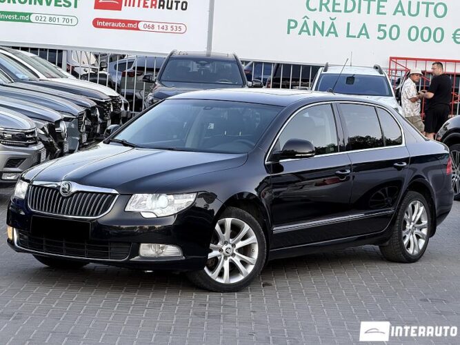 Skoda Superb 2009 doar la InterAuto