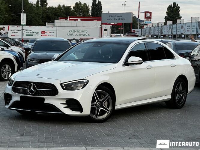 Mercedes E 350 2023 doar la InterAuto