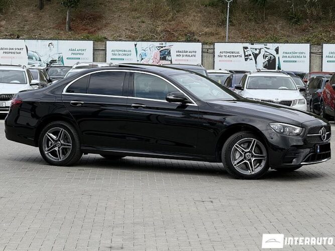Mercedes E 300de 2022 doar la InterAuto
