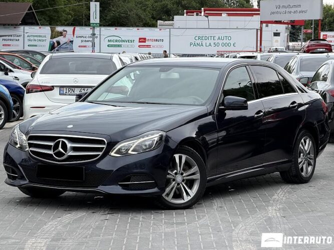 Mercedes E 300h 2014 doar la InterAuto